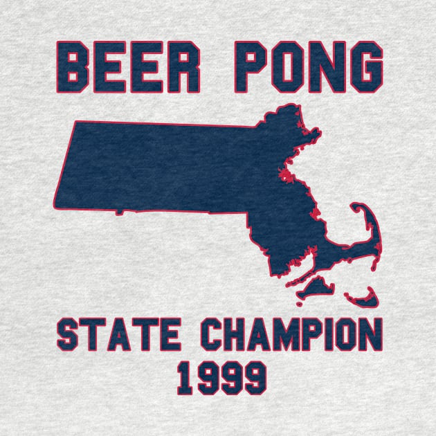 Vintage Massachusetts Beer Pong State Champion by fearcity